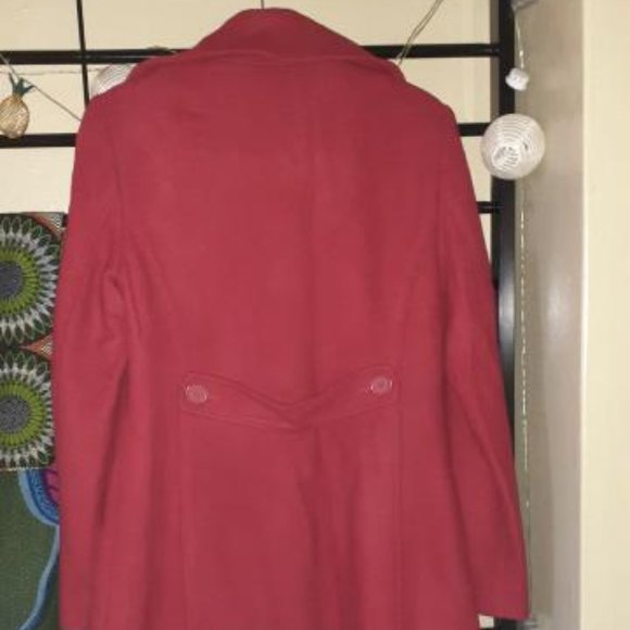 red wool coat - Picture 3 of 3